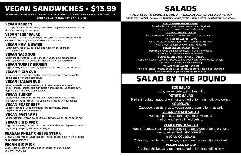 Oak House Deli - Royal Oak, MI menu_pic