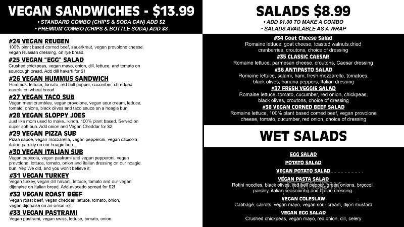 Oak House Deli - Royal Oak, MI menu_pic