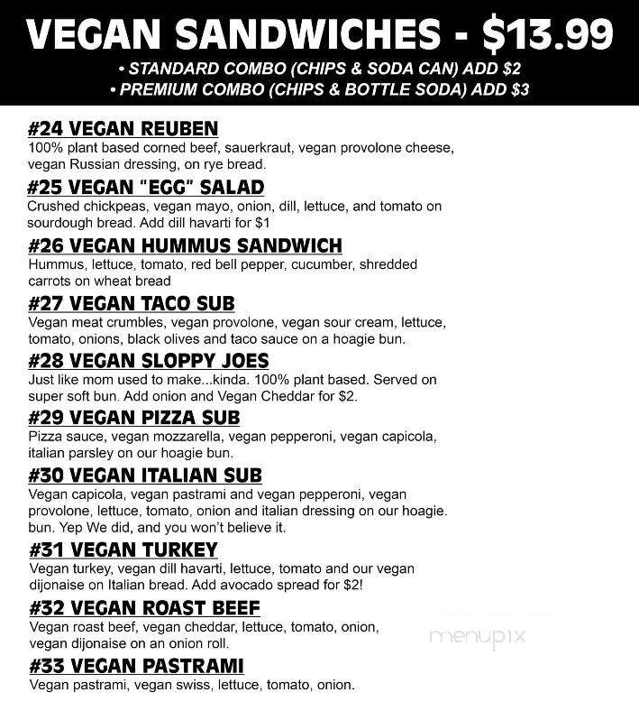 Oak House Deli - Royal Oak, MI menu_pic