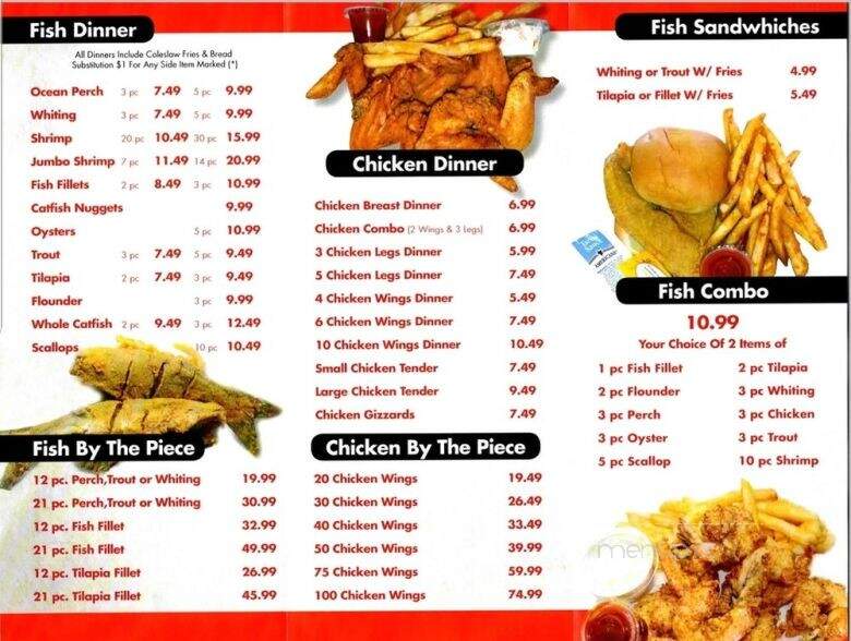 JJ Fish & Chicken - Stockbridge, GA menu_pic