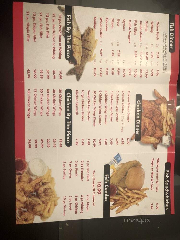JJ Fish & Chicken - Stockbridge, GA menu_pic