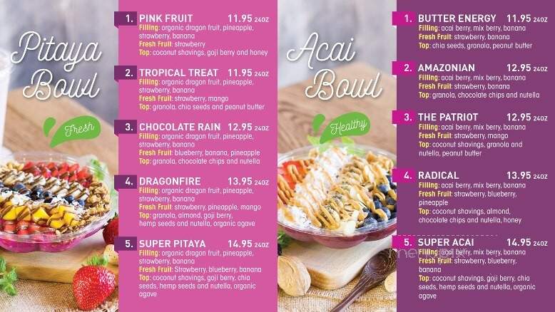 Owyhee Bowl - Diberville, MS menu_pic