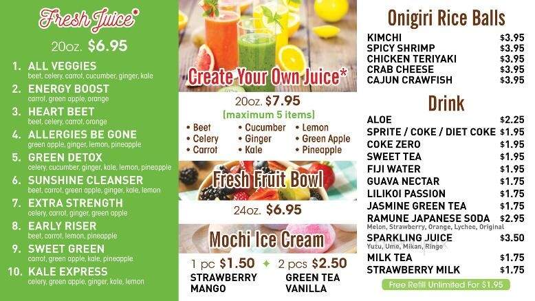 Owyhee Bowl - Diberville, MS menu_pic