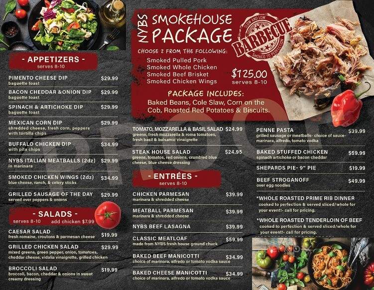 New York Butcher Shoppe & Wine Bar - Charlotte, NC menu_pic