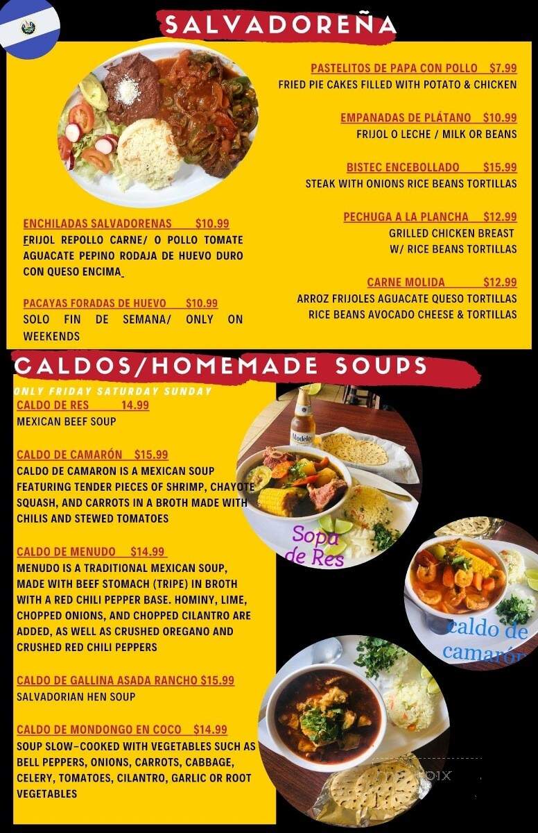 El Guanaco - St. Louis, MO menu_pic
