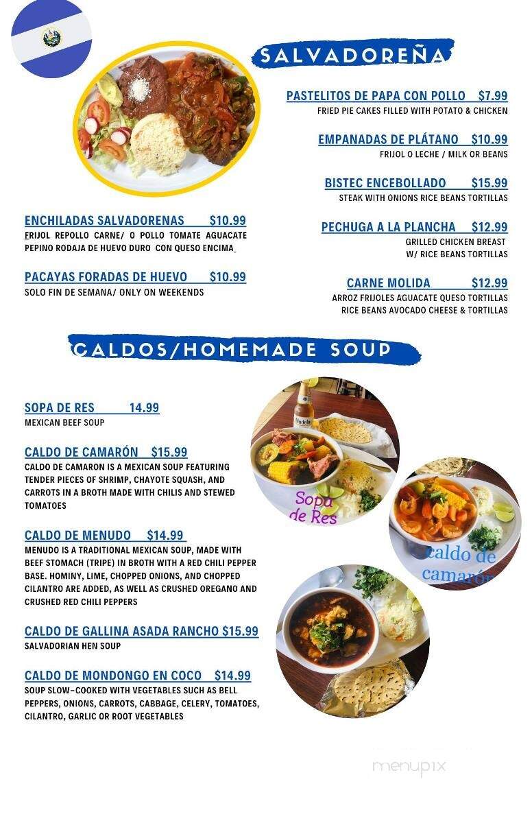 El Guanaco - St. Louis, MO menu_pic