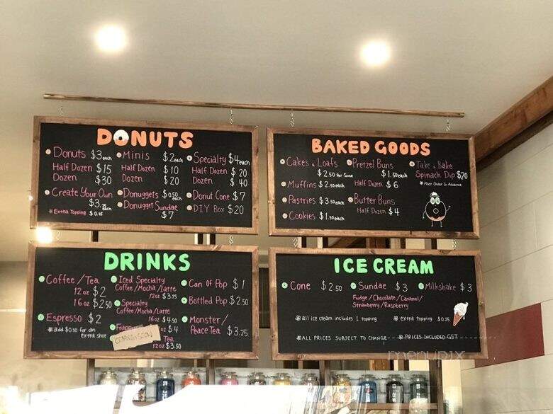 The Donut Man - Crossfield, AB menu_pic