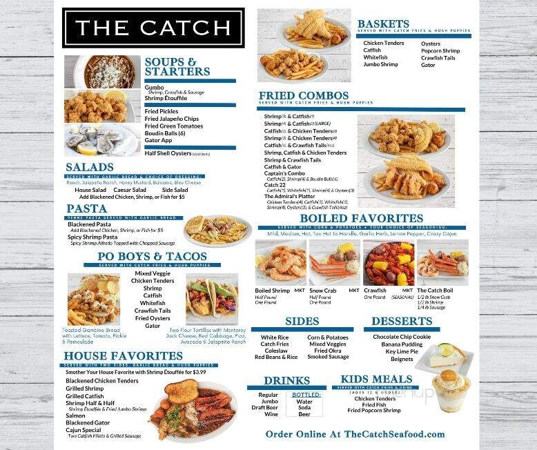 The Catch - Midwest City, OK menu_pic