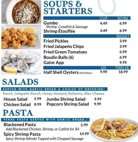 The Catch - Midwest City, OK menu_pic