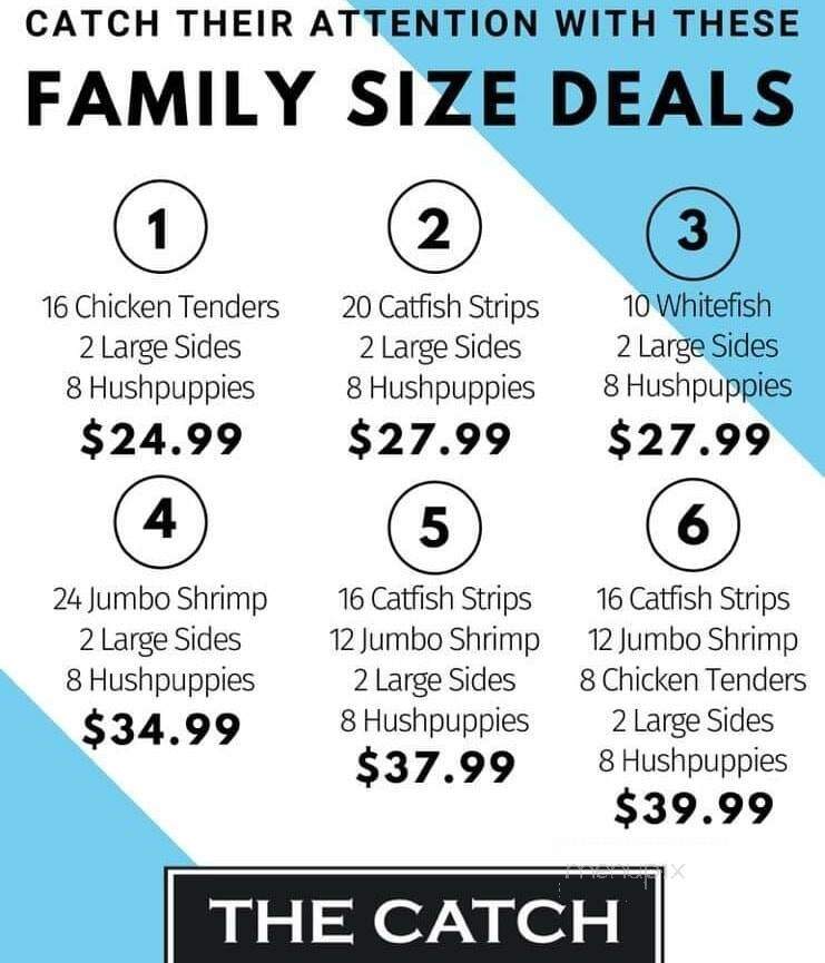 The Catch - Midwest City, OK menu_pic