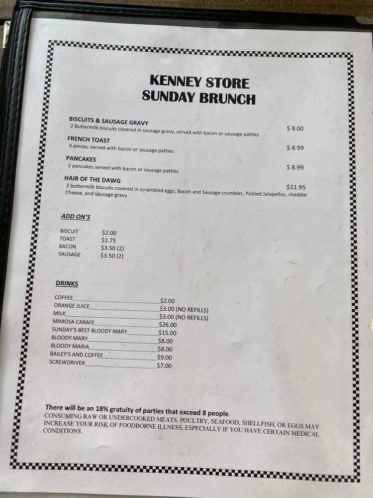 The Kenney Store - Kenney, TX