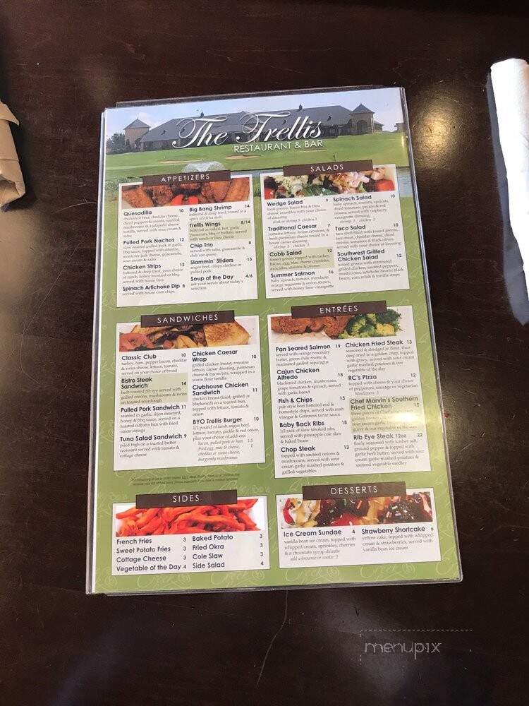 Trellis Bar And Grill - Edmond, OK menu_pic
