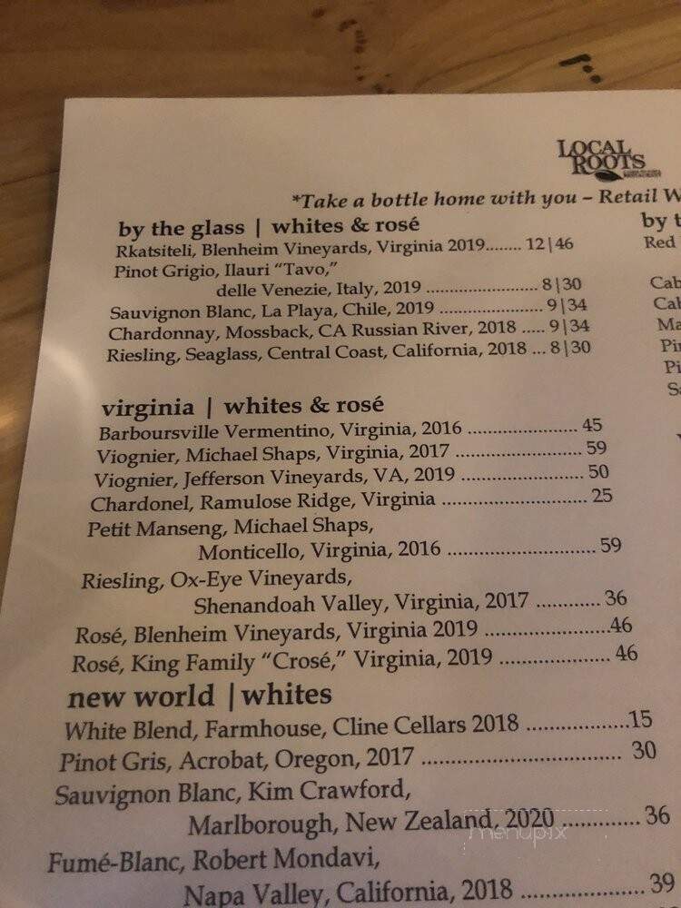 Local Roots Restaurant - Roanoke, VA