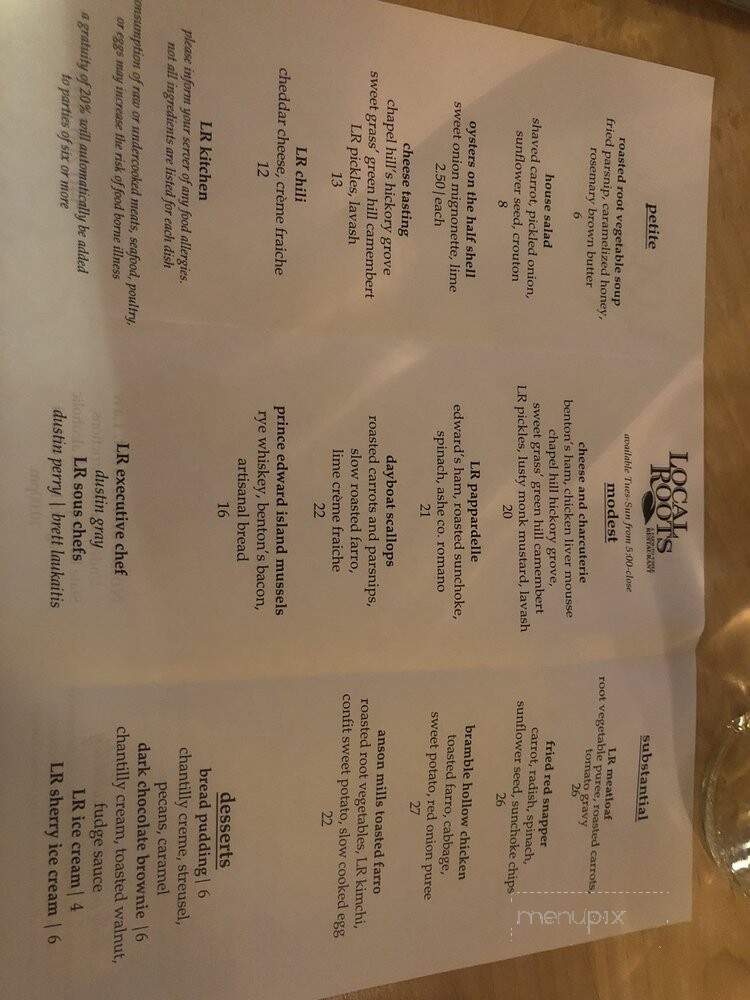 Local Roots Restaurant - Roanoke, VA