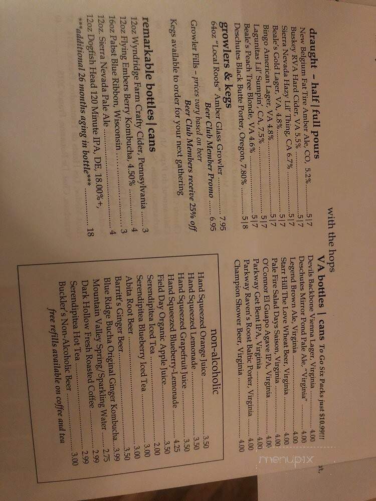 Local Roots Restaurant - Roanoke, VA