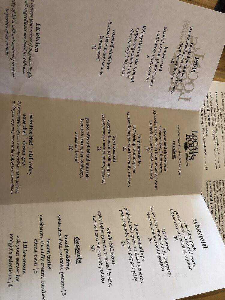 Local Roots Restaurant - Roanoke, VA