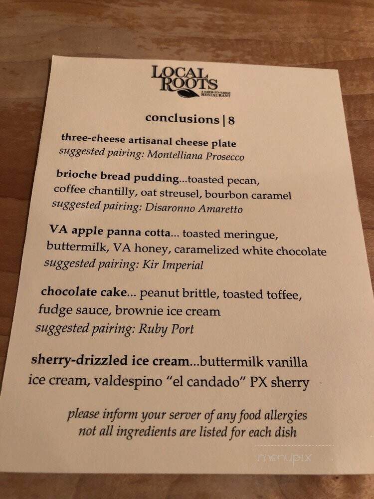 Local Roots Restaurant - Roanoke, VA