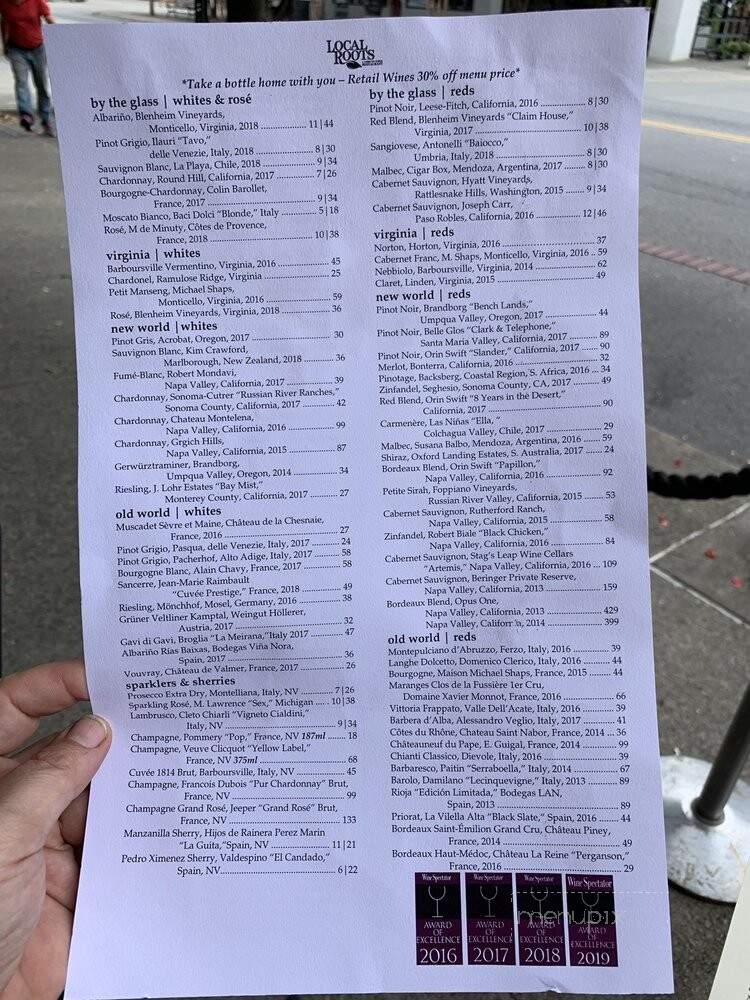 Local Roots Restaurant - Roanoke, VA