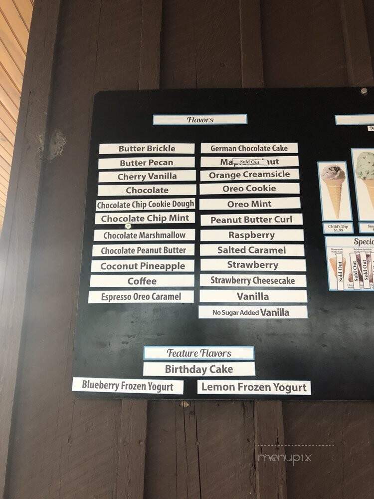 Pine View Dairy - Lancaster, PA menu_pic
