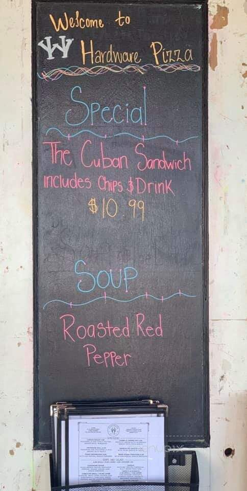 Hardware Pizza - Lyons, GA menu_pic
