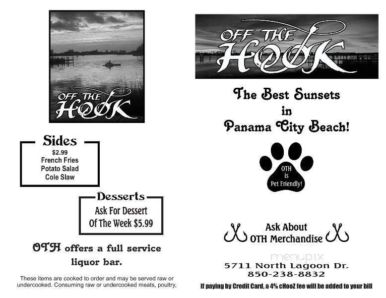 Off The Hook - Panama City Beach, FL menu_pic