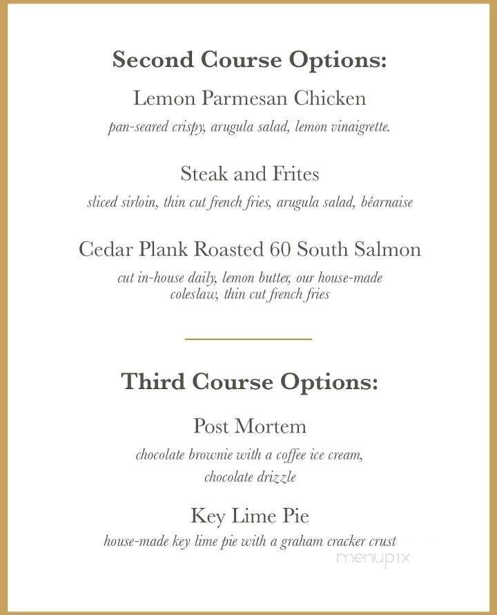 Blake's Seafood Grille - Chagrin Falls, OH menu_pic