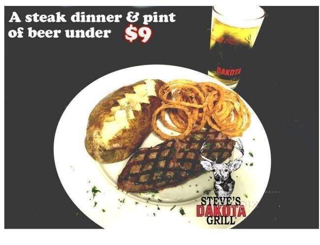 Steve's Dakota Grill - Mansfield, OH menu_pic