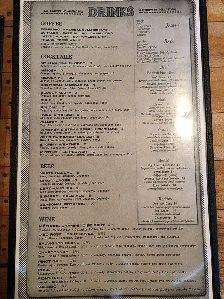 Devils Food Bakery - Denver, CO menu_pic