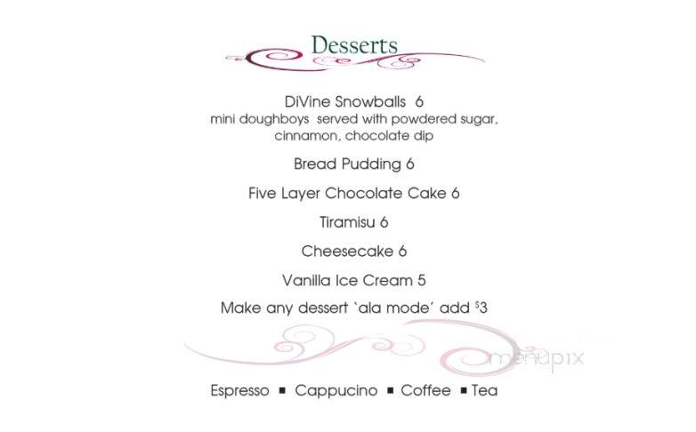 Divine Italian Home Cooking - Warwick, RI menu_pic