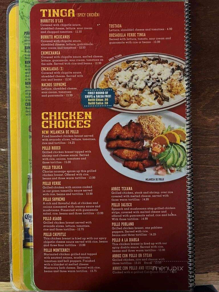 El Rodeo Twenty Four LLC - Indianapolis, IN menu_pic