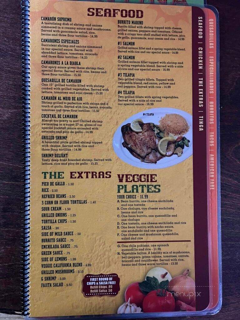 El Rodeo Twenty Four LLC - Indianapolis, IN menu_pic