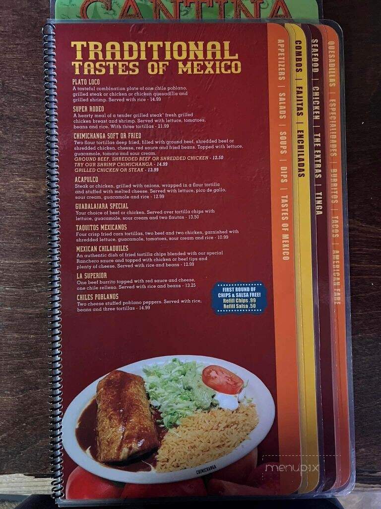 El Rodeo Twenty Four LLC - Indianapolis, IN menu_pic