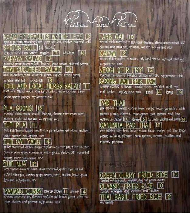 The Elephant Truck - Haleiwa, HI menu_pic