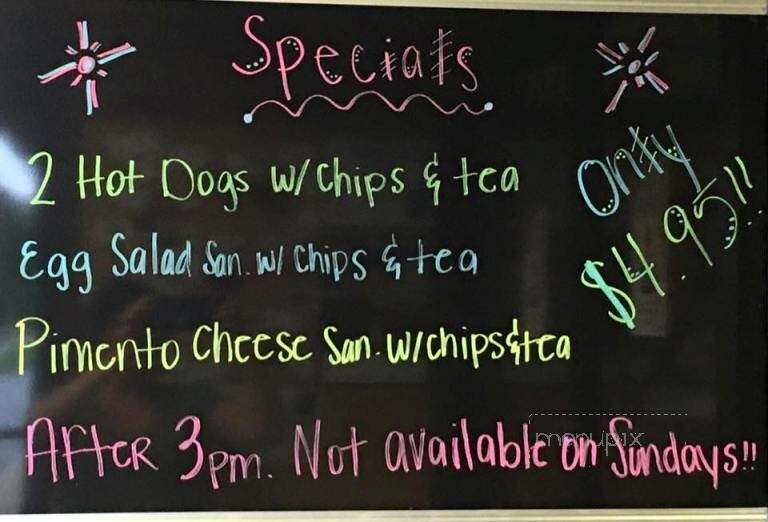Peach Blossom Diner - Spartanburg, SC menu_pic