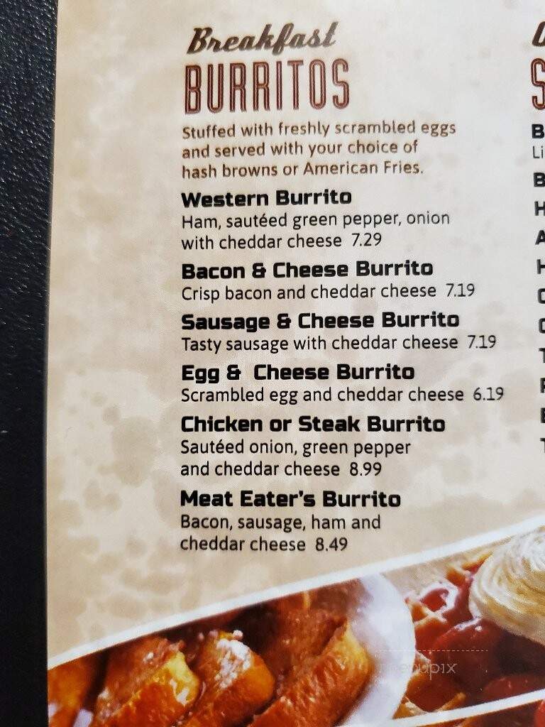 Eagle Inn Family Restaurant - Janesville, WI menu_pic