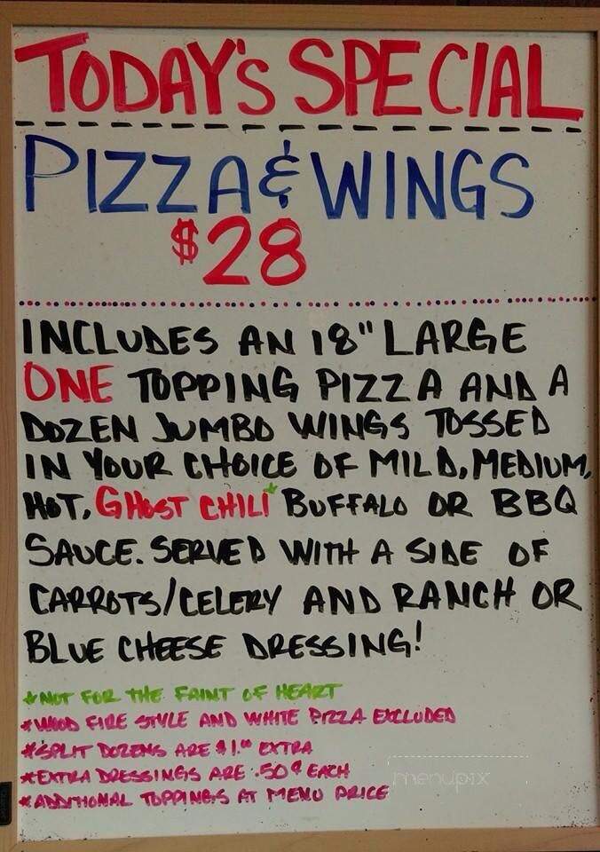 Lina's Pizza - Granby, CO menu_pic