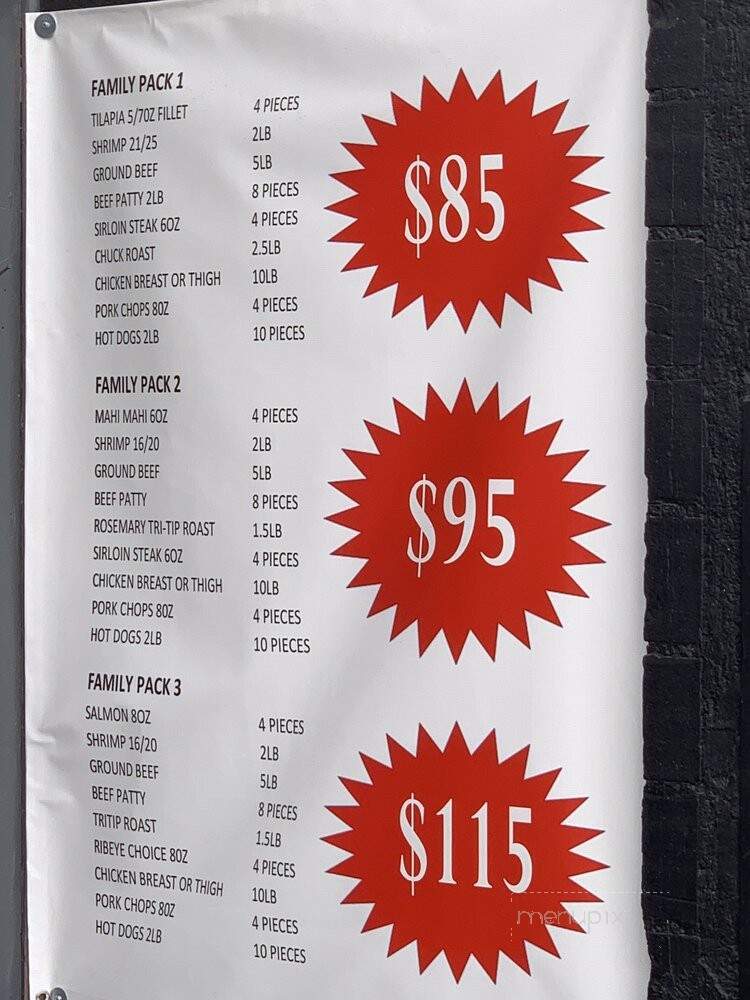 General Seafood - Gardena, CA menu_pic