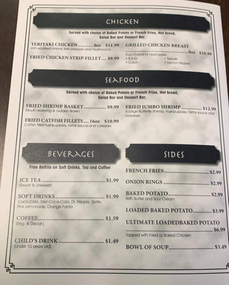 Olympic Steak House - Ripley, TN menu_pic