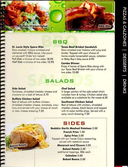 Half Court Pizza at Alexis Fieldhouse - Alexis, IL menu_pic