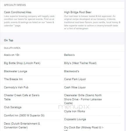 Lake Superior Brewing - Duluth, MN menu_pic