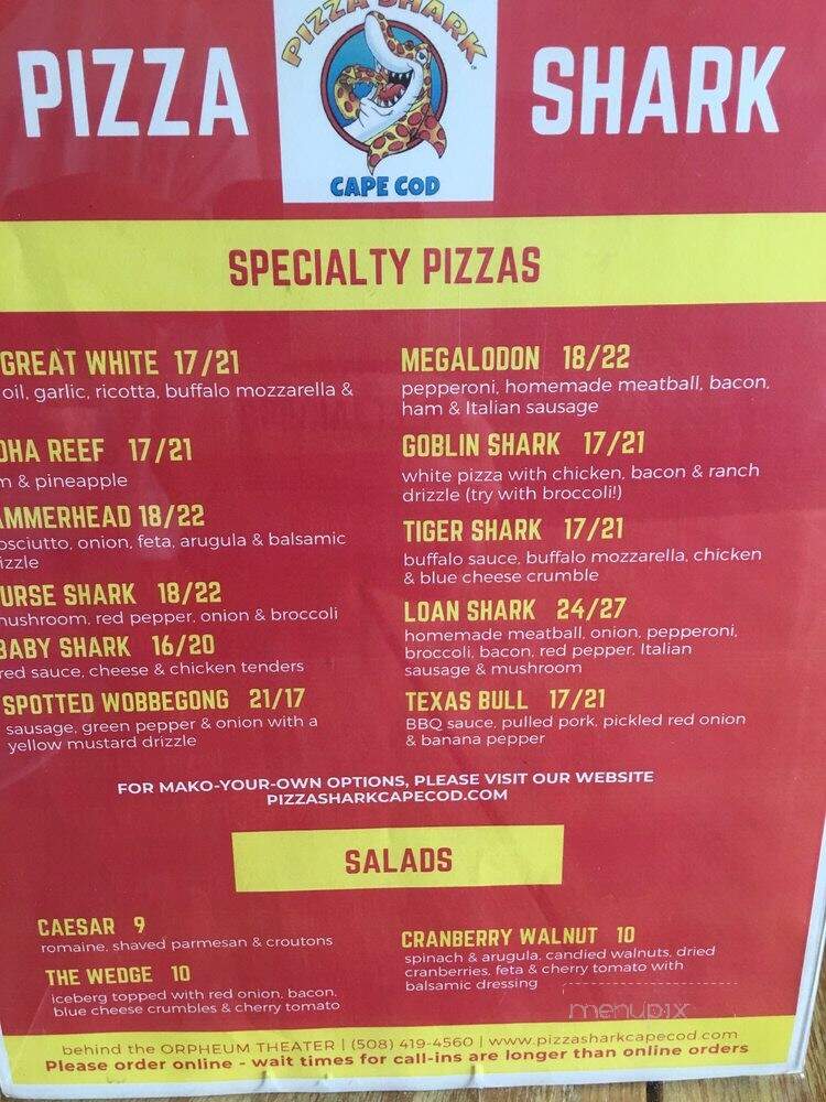Pizza Shark - Chatham, MA
