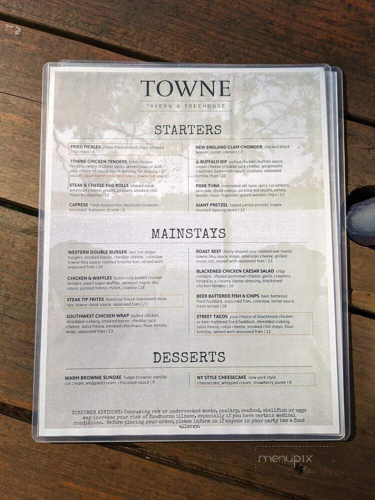 Towne Tavern and Treehouse - Pembroke, MA