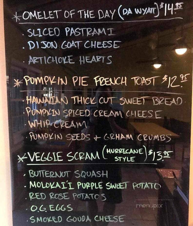 Freshies Maui - Makawao, HI menu_pic