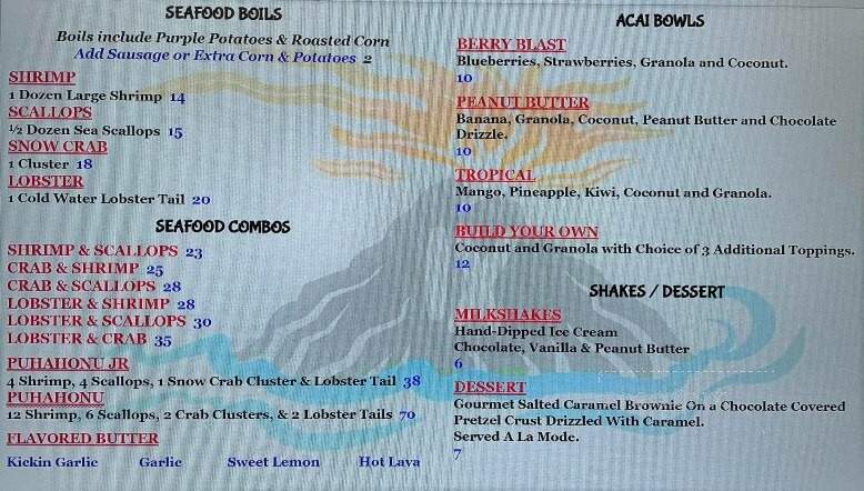 Island IX - Viera, FL menu_pic