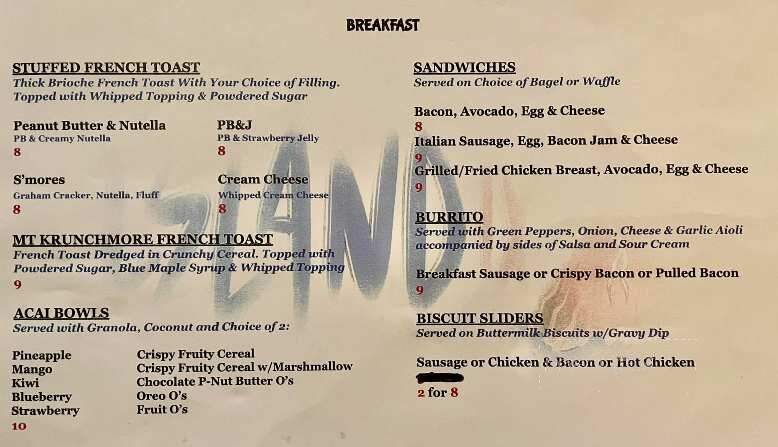 Island IX - Viera, FL menu_pic