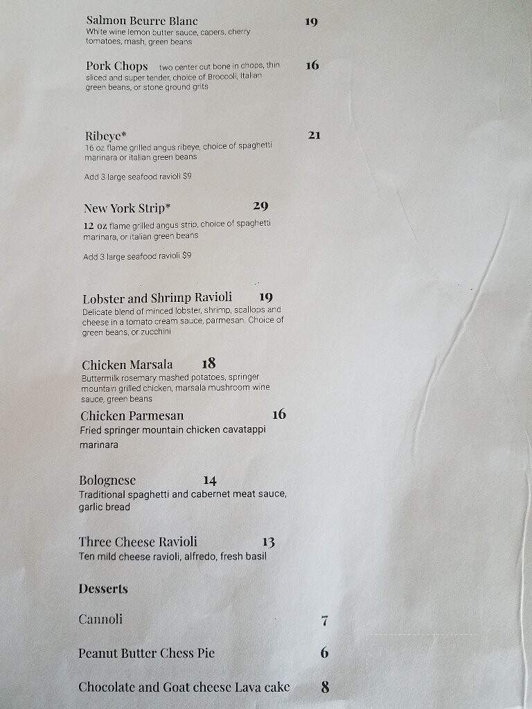 Marthie Ann's Hot Chicken - Ocoee, TN menu_pic
