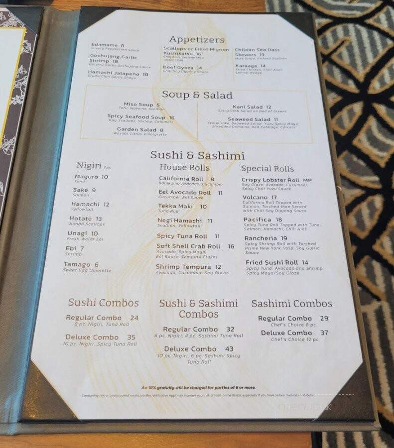 Sukai - Friant, CA menu_pic
