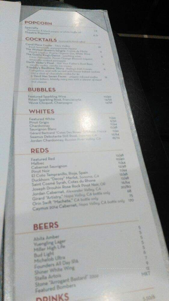Gusto at The Theatres at Canal Place - New Orleans, LA menu_pic