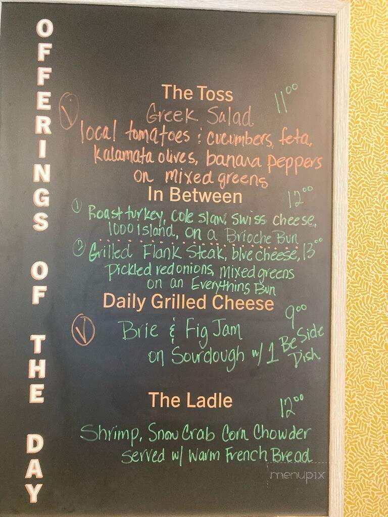 Gate City Provisions - Greensboro, NC menu_pic