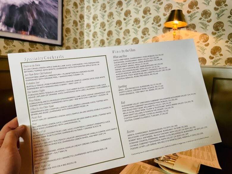 Gallion's Restaurant - Rosemary Beach, FL menu_pic